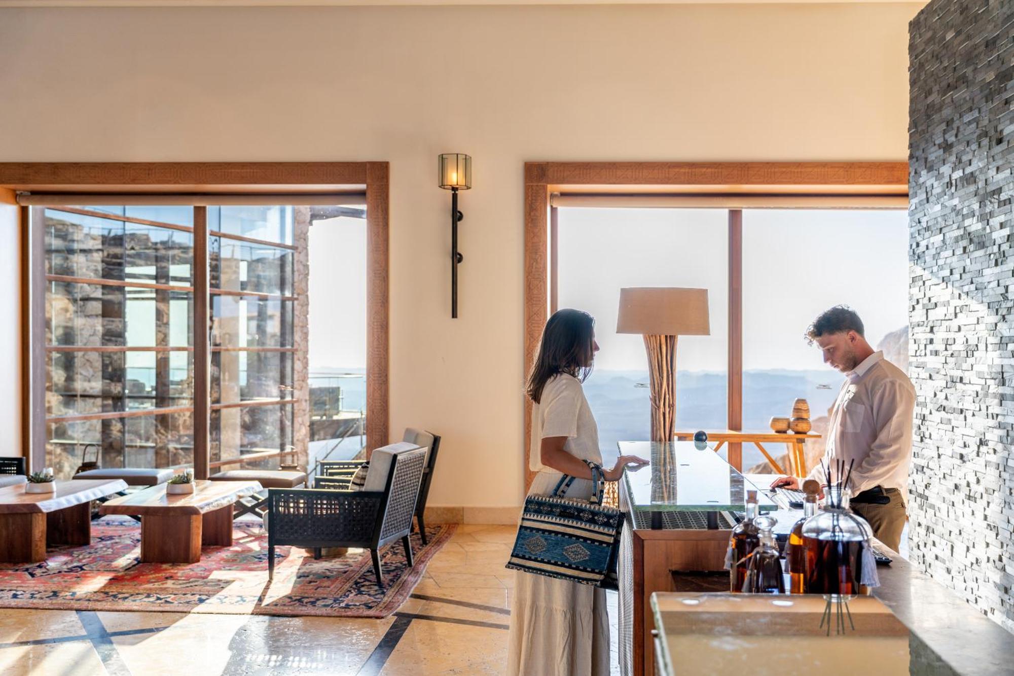 Beresheet By Isrotel Exclusive Mitzpe Ramon Exterior foto The hotel's lobby