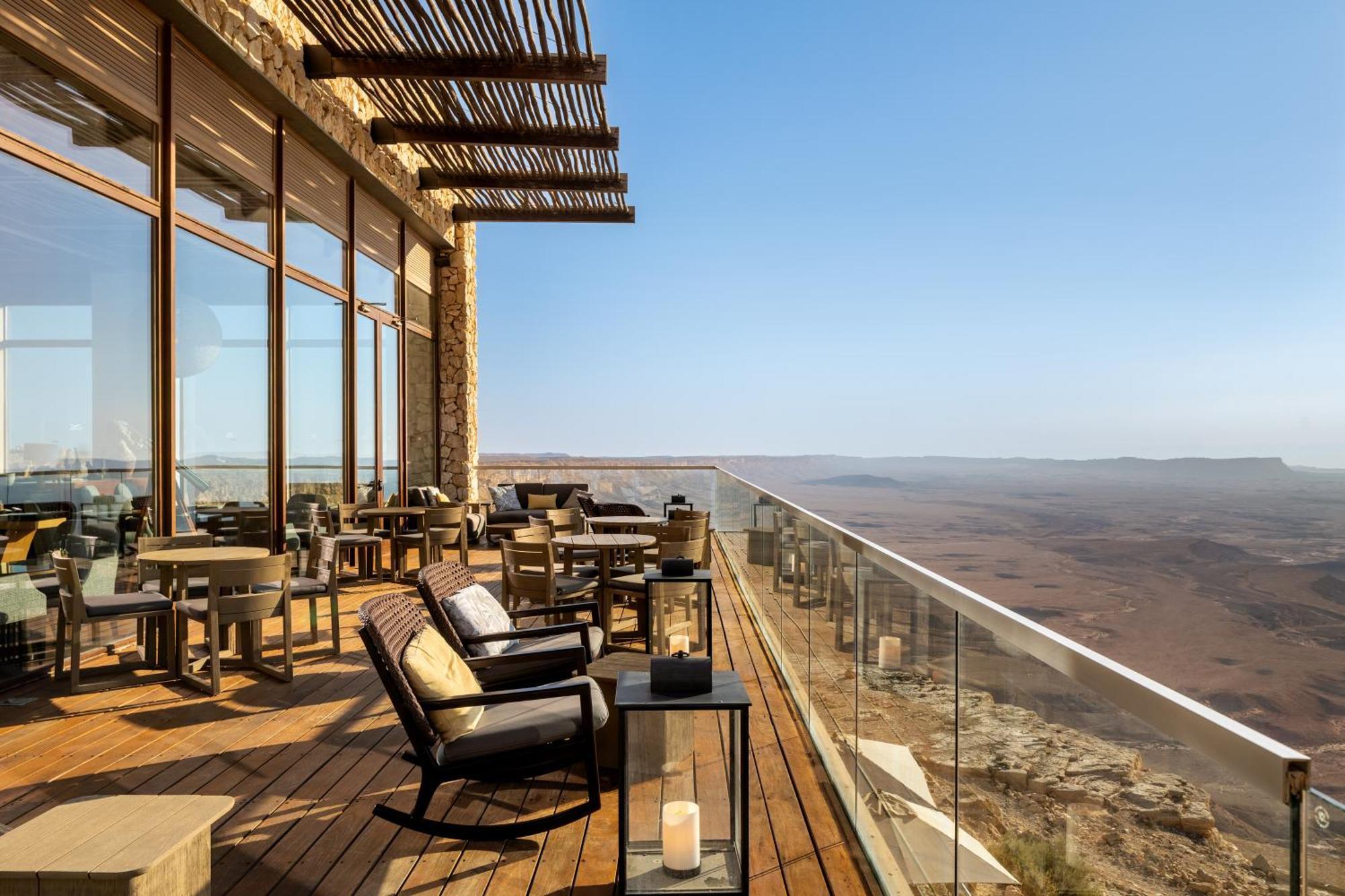 Beresheet By Isrotel Exclusive Mitzpe Ramon Exterior foto The View
